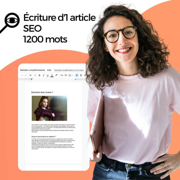 Freelance écriture article SEO 1200 mots